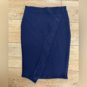 Zara - Dark blue skirt - M